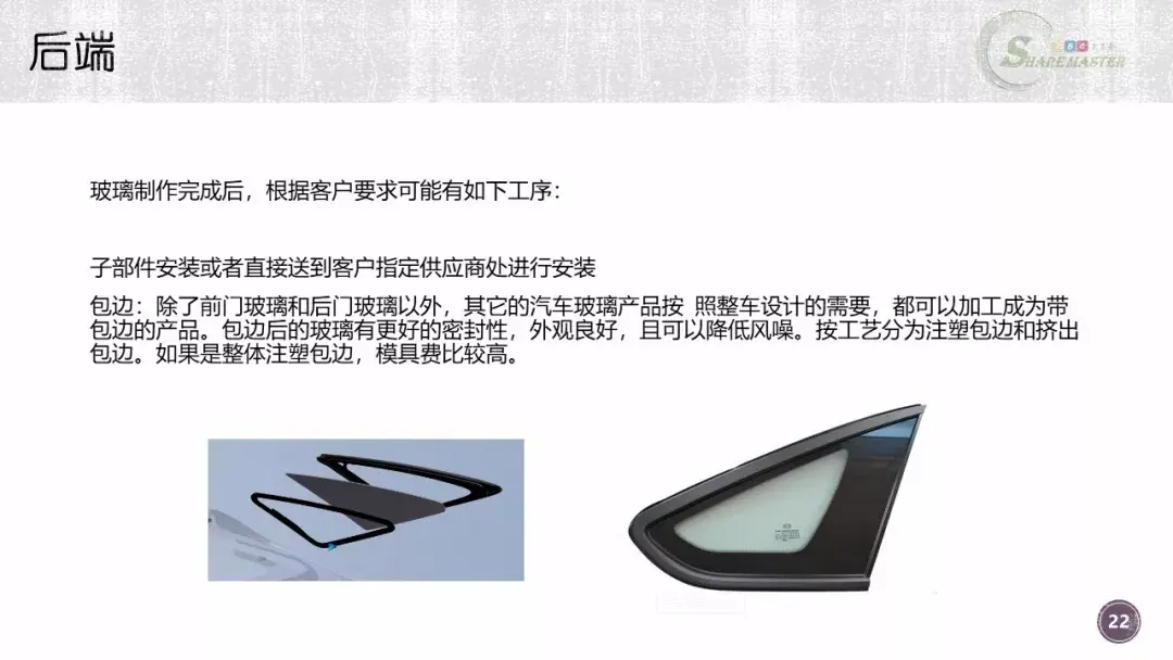 汽车玻璃制造工艺及成本