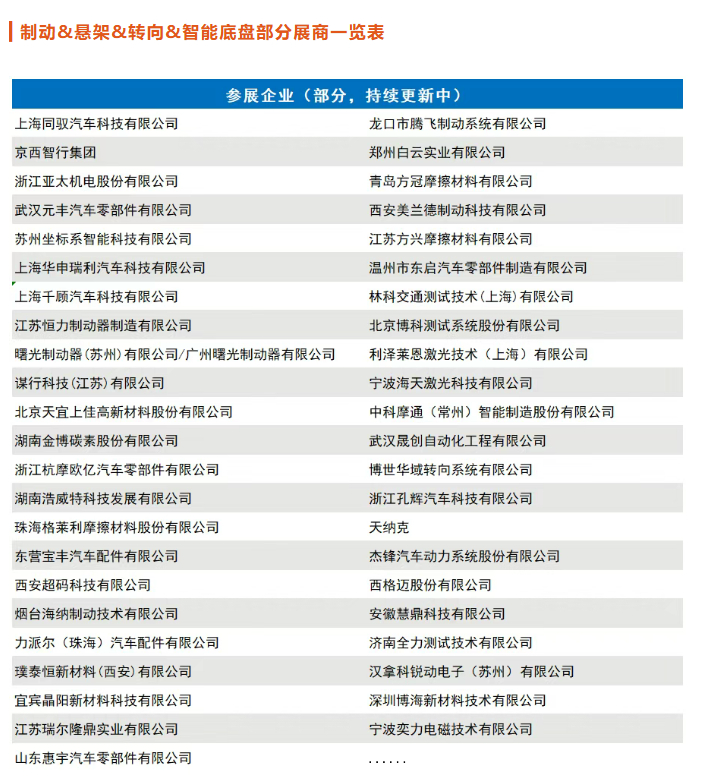 全域底盘·一展链通 | 2025ATC汽车底盘展，全球黑科技首发站！