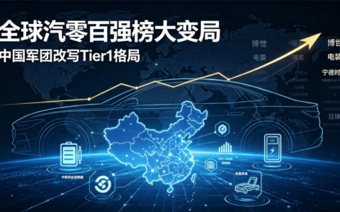 百强榜单大变天：中国汽零军团改写全球 Tier1 格局