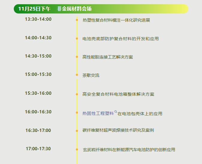 镁合金・超高强钢・碳纤维同台:电池包壳体轻量化技术峰会,11月25日邀您上海共探量产方案!